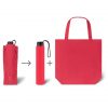 Werbeartkel individuell bedruckbar Regenschirm Super Mini & Shopper rot Taschenschirm