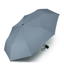 Werbeartikel Regenschirm Taschenschirm individuell bedruckbar grau