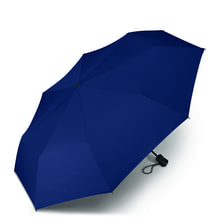 Werbeartikel Regenschirm Taschenschirm individuell bedruckbar dunkelblau