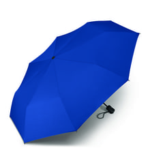 Werbeartikel Regenschirm Taschenschirm individuell bedruckbar blau royalblau