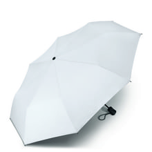 Werbeartikel Regenschirm Taschenschirm individuell bedruckbar weiss