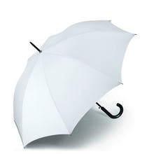 Werbeartikel Regenschirm weiss Taschenschirm individuell bedruckbar