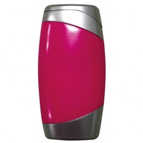 Werbeartikel Feuerzeug pink Metallfeuerzeug Gravur bedruckbar