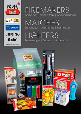 Katalog Firemakers, Matches, Lighters