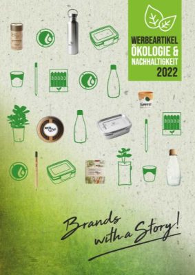 Katalog Werbemittel - Nachhhaltig Werben - Go Green